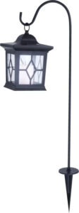 Szolár lámpás fekete 0,06W LED 210×*