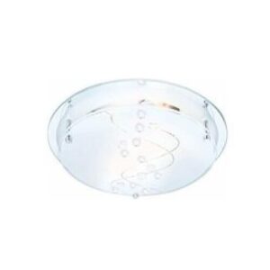 BALLERIA I MENNYEZETI LP. 2×60W E27 Köves BURA:48090-2G1 Sima:48090-2G