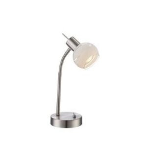 Elliott asztali mattkróm/üveg 1xE14 LED 4W