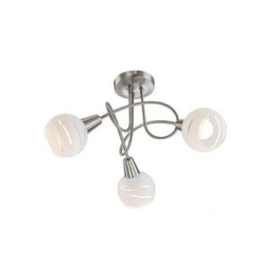 Elliott mennyezeti 3xE14 4W LED 54341-1g mattkróm/üvegeg