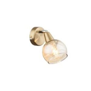 Lara spot arany üveg 4W LED 230V, 400lm, 3000K kapcsolóval