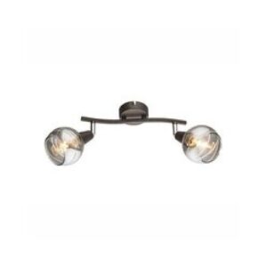 Isla spot 2xE14 LED 4W sötét bronz