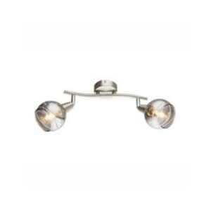 Roman spot 2xE14 LED 4W 230V ezüst b:54347-1g