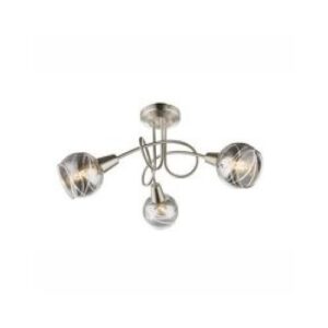 Roman spot ezüst 3xE14 LED 4W b:54347-1g
