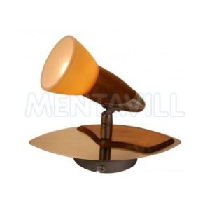 falikar antik réz fa üveg pezsgő 1x40W E14 R50