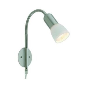 falikar,flexo,ni-matt,üveg fehér 1x40W E14 230V
