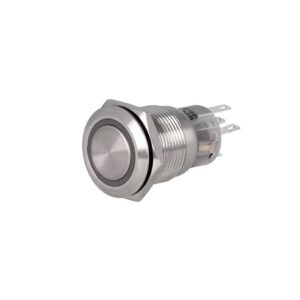 NYOMÓGOMB V19-21R-24R-S VANDBIZ. IP67 0,5A/230V AC 1A/24VDC