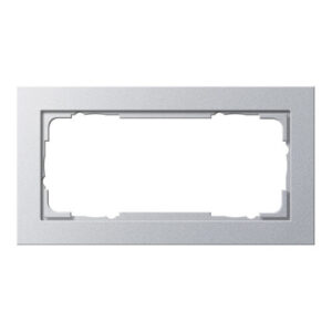 GIRA 1002-25 2-es KERET E2 COL.ALUMI