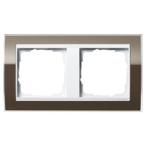 GIRA 0212-763 2-keret EWENT BROWN