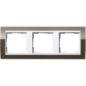 GIRA 0213-763 3-keret EWENT BROWN