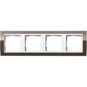 GIRA 0214-763 4-keret EWENT BROWN