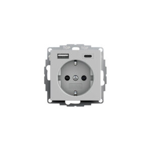 GIRA 245-9015 ALJ.+USB/A-C SYS55