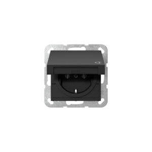 GIRA 445-4005 dugalj IP44 SYS55 matt fekete
