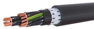 JZ-600-Y-CY 3x 2,5 FEKETE