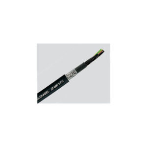 JZ-600-Y-CY 12x 2,5 FEKETE 0,6/1 kV, ÁRNYÉKOLT, RUGALMAS