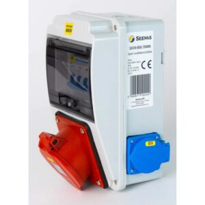 IPARI ELOSZTÓ 1x32A5P+2x230V 6M+VÉD. IP44
