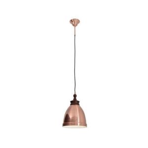 COOPER Függeszték 1×60W E27 réz