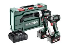 METABO COMBO AKKUS FÚRÓ SZETT 2.8.4@ BS18 LT BL+SSD18 LT 200 BL+METABOX