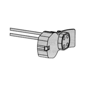 Körfénycsőfoglalat 189 G10Q gyújtós, lengő, 30cm merev vezetékkel 100db/csomag