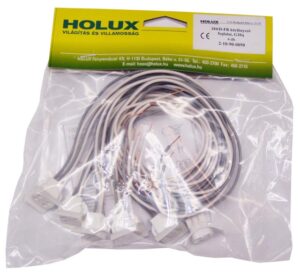 Körfénycsőfoglalat 184/D-FR G10q lengő, 30cm vezetékkel 6db/csomag