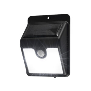 LED-ES szolár lámpa+mozgásérzékelő 0,8W 6000K 35lm 4m érzékelő távolság IP44