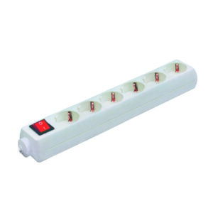 Elosztó 6-os kapcsoló szerelhető fehér
