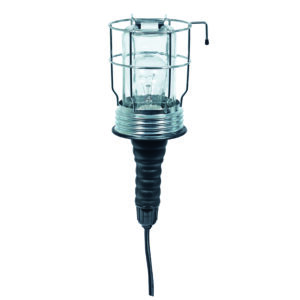 Szerelőlámpa kültéri 60W fémrácsos IP44