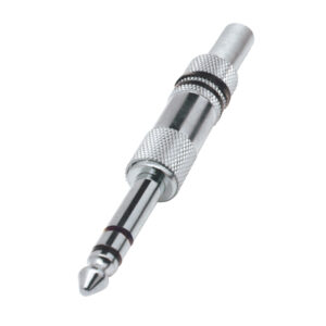 SZTEREÓ LENGŐDUGÓ 6,3mm, FÉM