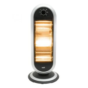 Fűtőtest halogén 400/800/1200W oszcilláló 1,25m vezeték IP20