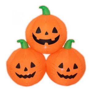 XMAS halloween felfújható tökrakás