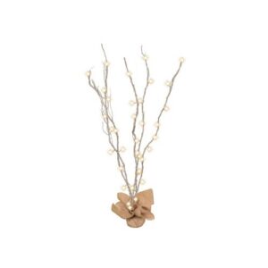 XMAS VILÁGÍTÓ ÁGAK EZÜST 120cm 40LED