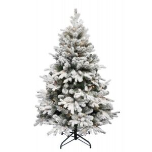 XMAS MŰFENYŐ HAVAS BEÉPÍTETT LED@ 250DB MELEGFEHÉR LED, 8 PROGRAM
