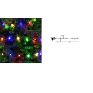 XMAS DOT LED-ES FÉNYFÜZÉR 30M 300DB SZÍNES LED