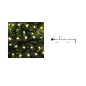 XMAS DOT LED-ES FÉNYFÜZÉR 50M@ 500DB MELEGFEHÉR LED