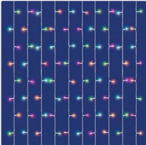 XMAS LED FÉNYFÜGGÖNY 1,5m x 2m RGB iSparkle LED-es fényfüggöny, SMART,4