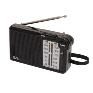 ZSEBRÁDIÓ 2 SÁVOS AM-FM ÁLLÓ@ 2xAA (1.5V) elem