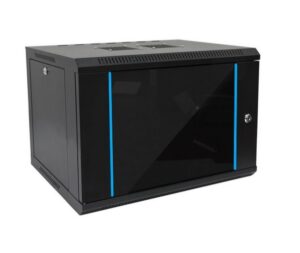 RACK SZEKRÉNY 18U FALI 600x 600 HEGESZTETT, ÜVEG AJTÓVAL