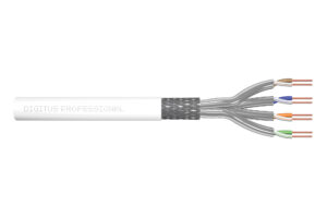 S/FTP CAT7 AWG 26/1 600MHz falkábel LSZH-3, RAL9003