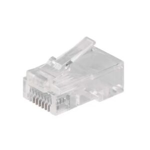 RJ45 csatlakozó UTP CAT5E tömör vezetékhez