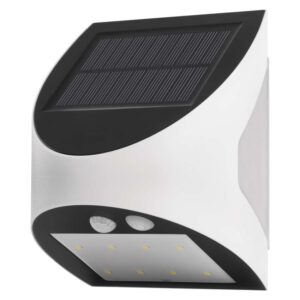 LED szolár lámpatest 240lm IP54 4000K fekete+mozgásérzékelő