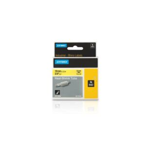 DYMO SZALAG ZSUGORCSŐ 19mm SÁRGA/FK 12mm x 1,5m