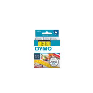 DYMO SZALAG D1 6mmx7m FK/SÁR.