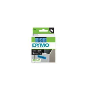 DYMO SZALAG D1 12mmx7m FK/KÉK