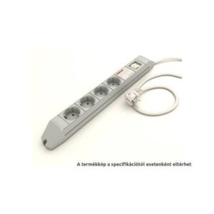 Kontaset k 4 compact szürke elosztó kapcsolóval, 2.5m vezetékkel