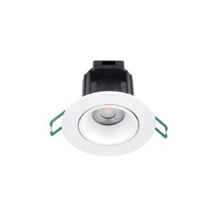 LED spot 9W 3000K beép. IP44 alu. Start spot alu 740lm 830 IP44 fehér