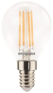 LED gömb E14 4,5W 2700K 470lm dimmelhető