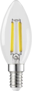 LED GYERTYA E14 2,3 W 2700K@ ToLEDo Platinum RT Candle 485LM 827L