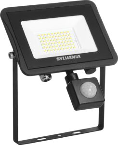 LED fényvető mozgásérzékelős 43W 4000K fekete