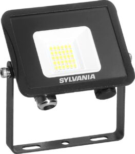 LED fényvető lapos 17W 4000K fekete