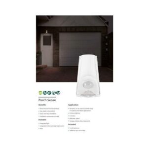 LED lámpatest porch sense@ pir & light 3xAA elemes 4000K